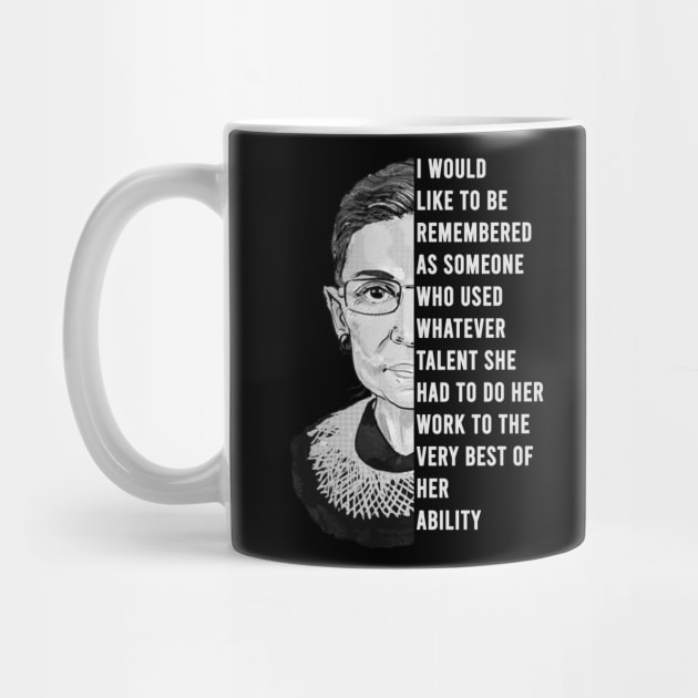 Ruth Bader Ginsburg by kevenwal